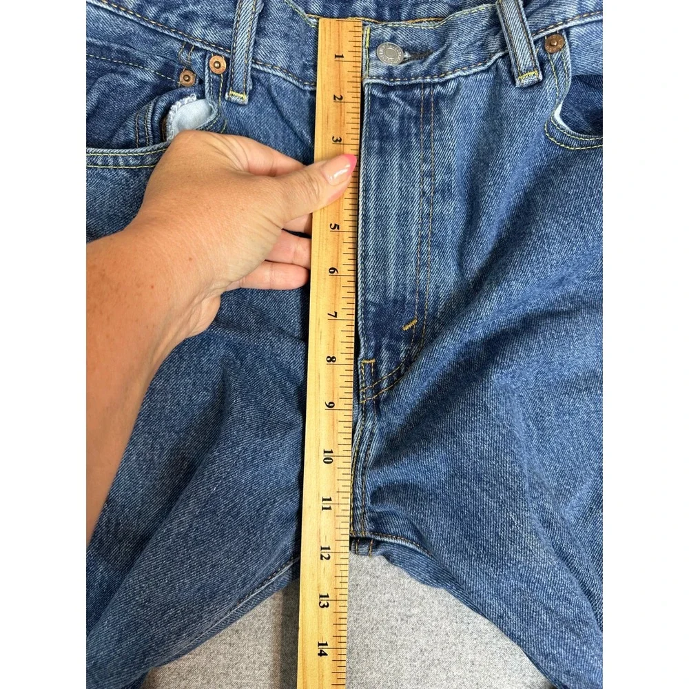 Levis 517 Bootcut Jeans Mens 34x38 Blue Slim Fit Cotton Denim